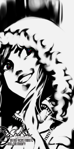 Feb 2020
<br />
A simple high contrast paint-and-erase piece that I like way too much. A black-and-white, negative space painting of a youth with a nefarious look on their face. Their odd pupils are the only thing colored.